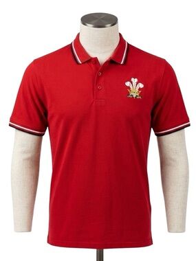 Wales Vintage Rugby Heritage Shirt Polo Collector Sports